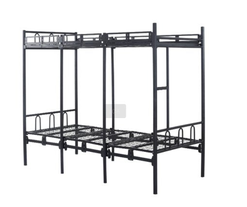 BUNK BED METAL BLACK B-1 200*90