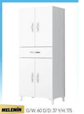 ASTAND CEKMECELI CUISINE BLANC