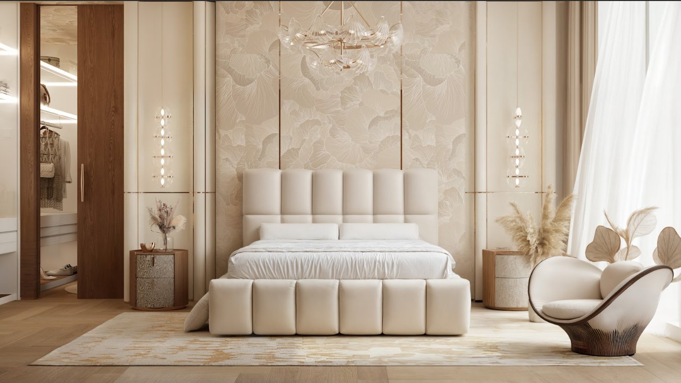 BED VICTORIA + MATTRESS 160