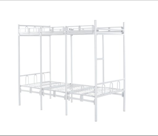 BUNK BED METAL WHITE B-1 200*90