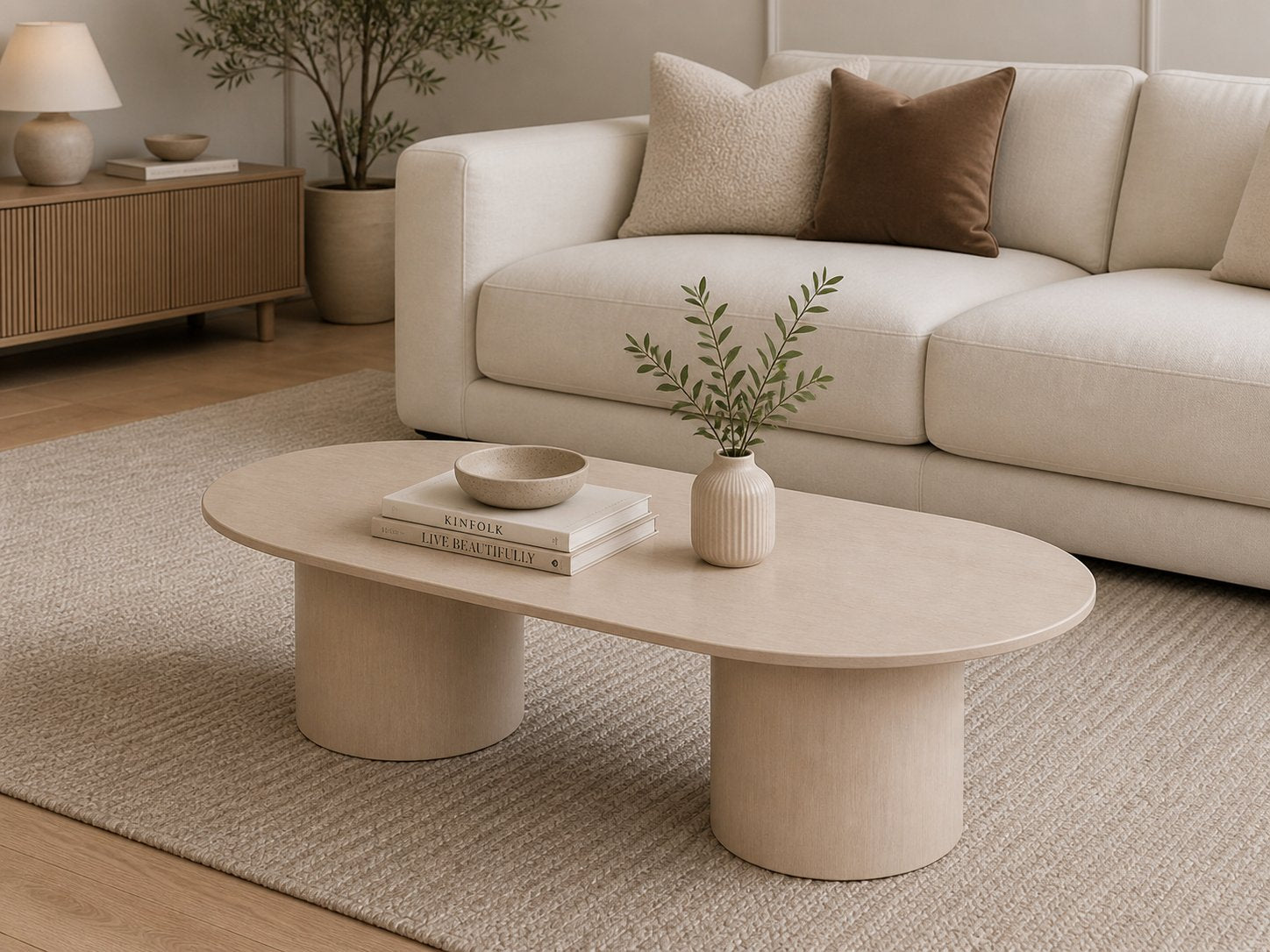 COFFEE TABLE CT1904 TAUPE