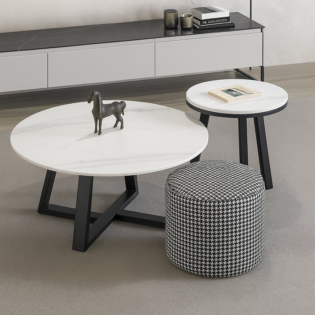 COFFEE TABLE C666 BLANC