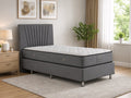 BED NEVA ANTRASIT 90 + MATELAS
