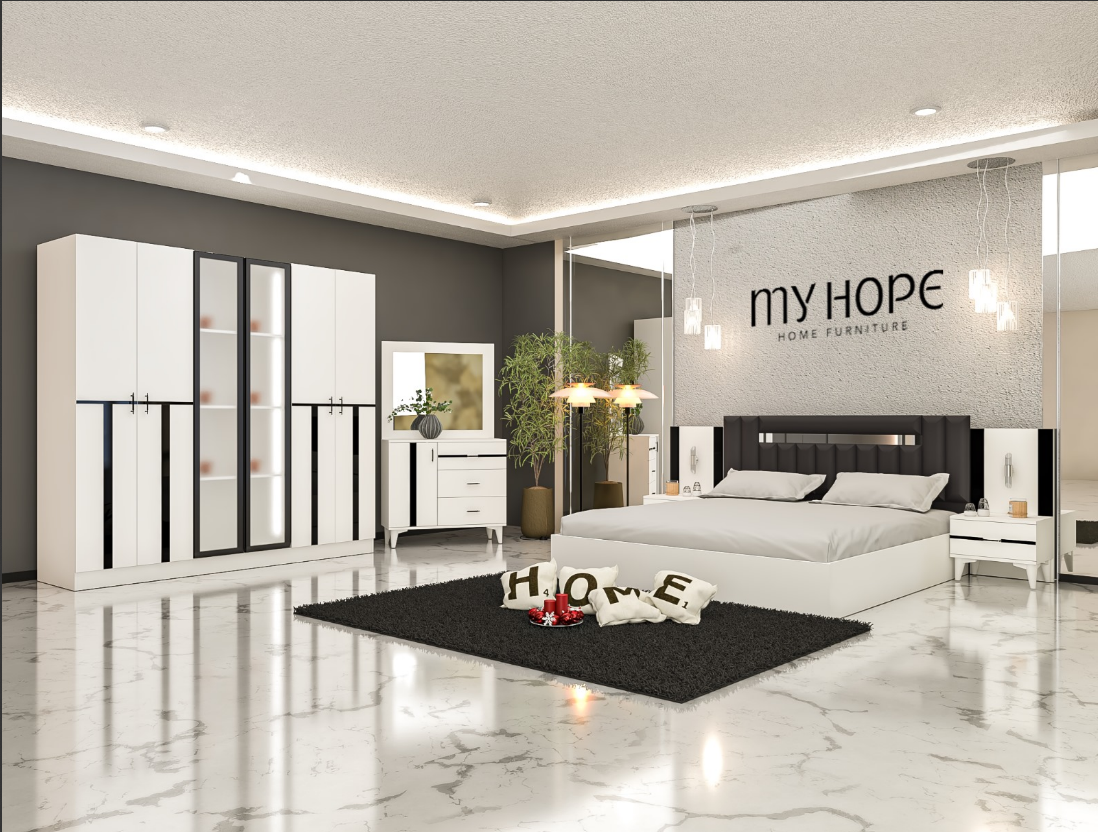 ZAMBAK/OKYANUS BEDROOM SET 160