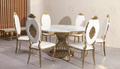 SPIN DINING TABLE SILVER 130CM
