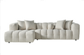 L-1176 SALON CORNER WHITE LEFT