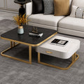 COFFEE TABLE C100 NOIR+GOLD